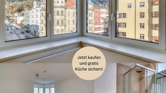 Expose Erstbezug: 3 Zimmer Wohnung im idyllischen Saggen