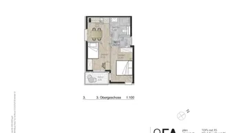 Expose WG geeignete 3-Zimmer Wohnung in zentraler Lage