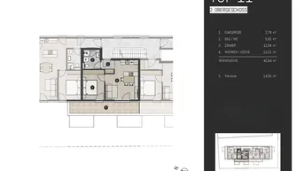 Expose Hötting: clever geschnittene 2-Zimmer-Wohnung mit Terrasse