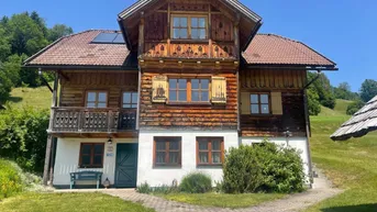 Expose Wohnhaus mit herrlichem Grimmingblick, voll unterkellert, Garage