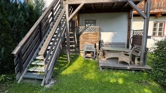 Expose Eigentumswohnung mit großer westseitiger Terrasse und ostseitigem Balkon, Garten, Garage u. Parkplätze