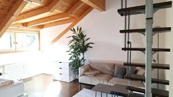 Expose ON TOP - schicke 2-Zimmer-Loft im Dachgeschoss einer Ceconi-Villa