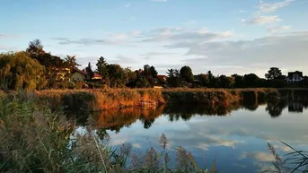 Expose Hennersdorf bei Wien - Großzügiges Seegrundstück für Ihr Traumhaus direkt am Wasser | Hennersdorf near Vienna - Spacious lakeside plot for your dream home right on the water