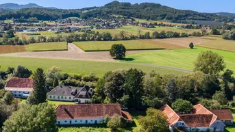 Expose Feldbach - Historisches Mühlen Anwesen mit 22ha Feldern und Wald | Feldbach – Historic Mill Estate with 22ha extensive grounds