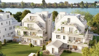 Expose Großartig geplante 3-Zimmer Wohnung mit absoluter Premium Lage an der oberen Alten Donau