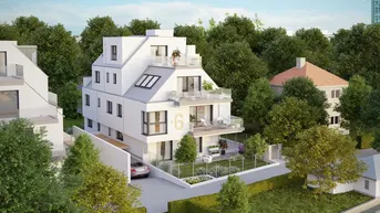 Expose Wohnen deluxe. Prachtvolle 2-stöckige Dachgeschosswohnung mit 167 m² in absoluter Bestlage an der Alten Donau