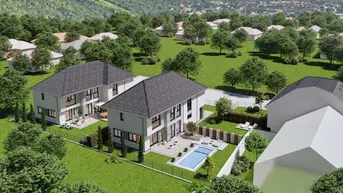 Expose Ab ins Grüne. Wunderbares Doppelhaus im Ortskern von Langenzersdorf mit eigenem Garten