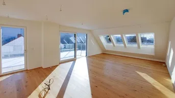 Expose Auf der Sonnenseite. Liebevoll designte 3-Zimmer Dachgeschosswohnung mit Süd-Terrasse