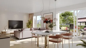 Expose 153 m² Familientraum mit riesigem 162 m² Garten. 5-Zimmer Maisonette bei der U1 