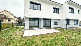 Expose Modernes Doppelhaus zwischen Neuer Donau und Erholungsgebiet Marchfeldkanal. Ertsbezug