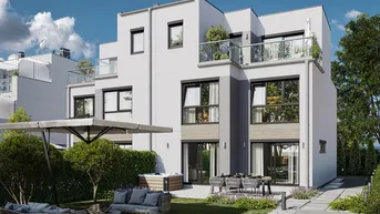 Expose 1210, Drygalskiweg, Nur 60 m Luftlinie zur unteren Alten Donau, Doppelhaus 