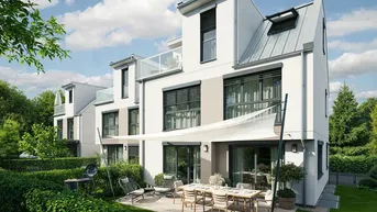Expose 1220, Franz-Loidl-Straße, 75 m Luftlinie zur Alten Donau, 500 m zur U1, Doppelhaus 