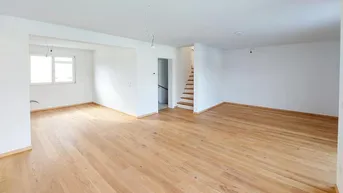 Expose Sofort einziehen: 4-Zimmer-Haus mit PV am Dach, Vollkeller, Garten. Im Grünen beim Badeteich Hirschstetten