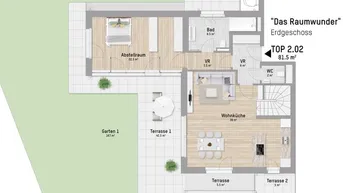 Expose Wohnen mit Wow-Faktor. Luxuriöse 2-Zimmer Wohnung in exklusivster Lage am Wasser