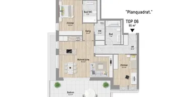 Expose Lichtdurchflutete 3-Zimmer Dachgeschoss-Wohnung mit viel Liebe zum Detail. Schlüsselfertig vom Bauträger