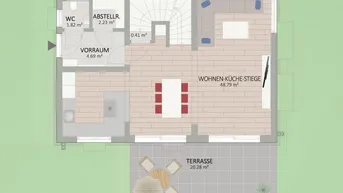 Expose 1220, Arminenstraße, Nur 200 m Luftlinie zur unteren Alten Donau, Einzelhaus 