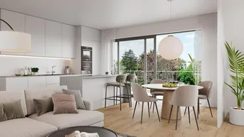 Expose Sagenhaftes 3-Zimmer-Penthouse auf 129 m² - samt Deckenkühlung und Liftfahrt direkt in die Wohnung