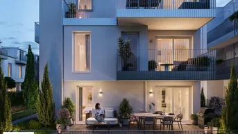 Expose Apartments Alte Donau: Moderne 2-Zimmer-Eigentumswohnung mit Terrasse und Garten - PROVISIONSFREI!