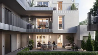 Expose Moderne 2-Zimmer-Eigentumswohnung mit Terrasse und Garten - PROVISIONSFREI!