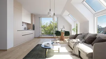 Expose Exklusive 2 Zimmer-Dachgeschoßwohnung mit Terrasse perfekt zur Anlage!
