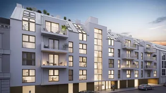 Expose The Temptation: Moderne 3-Zimmer-Neubauwohnung mit Balkonfläche