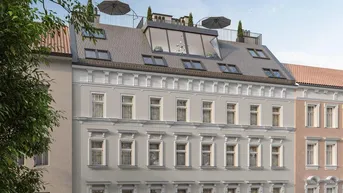 Expose Baubewilligter Rohdachboden in gepflegtem Mittelzinshaus nahe U3-Hütteldorfer Straße