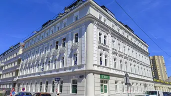 Expose Heller 3-Zimmer-Erstbezug mit Balkon in revitalisierter Altbauliegenschaft nahe Kagraner Platz
