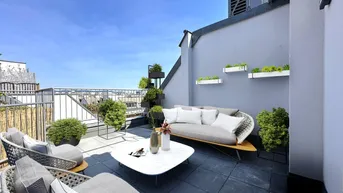 Expose Großzügige Dachgeschoßwohnung mit ruhiger Dachterrasse mitten im 4. Wiener Gemeindebezirk
