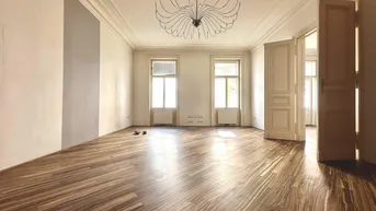 Expose Altbauwohnung mit Balkon im beeindruckendem Haus in Top Lage- U3 und zukünftige Station Kirchengasse fußläufig erreichbar!