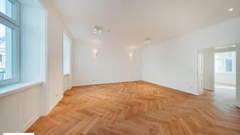 Expose Heller 3-Zimmer-Erstbezug mit Balkon in revitalisierter Altbauliegenschaft nahe Kagraner Platz