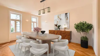Expose Wunderschöne Stilaltbauwohnung in zentraler Wiedner Lage