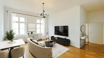 Expose Einziehen und wohlfühlen: Geräumige Altbauwohnung gleich nahe U3 Kardinal-Nagl Platz und Landstraßer Hauptstraße