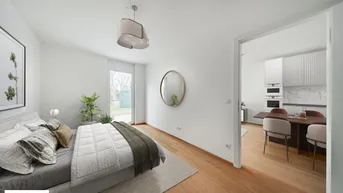 Expose Riverside Living Alte Donau: Moderne 2-Zimmer-Eigentumswohnung mit Terrasse und Garten - PROVISIONSFREI!