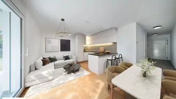 Expose Riverside Living Alte Donau: Moderne Eigentumswohnung mit großzügigem Garten - PROVISIONSFREI!