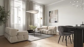 Expose PRUNKSTÜCK: Top-sanierte 2-Zimmer-Altbauwohnung: Luxus und Stil in Bestlage des 9. Bezirks