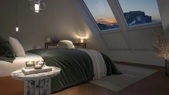Expose PRUNKSTÜCK: Luxuriöser Dachgeschossausbau mit Loggia – Wohnkomfort auf höchstem Niveau