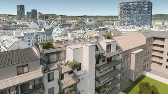 Expose Baubewilligter Rohdachboden nahe Klinik Favoriten und Matzleinsdorfer Platz