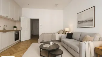 Expose Klein, fein, erstklassig – 1-Zimmer-Wohnung im stilvollen Altbau