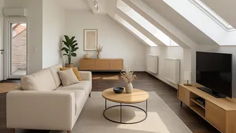 Expose Stilvoll wohnen im Dachgeschoss – 3 Zimmer &amp; Sonnenterrasse