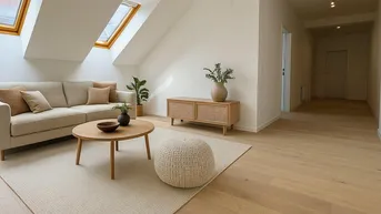 Expose Top sanierte Dachgeschoßwohnung mit Terrasse und Grünblick – Nahe Kutschkermarkt