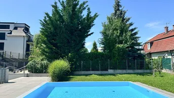 Expose Ruhige 2-Zimmer-Gartenwohnung - mit Gemeinschaftspool - fußläufig zur alten Donau