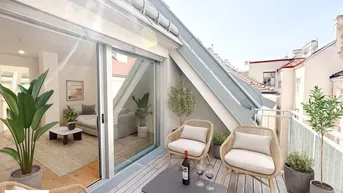 Expose Eleganz &amp; Komfort – moderne Dachgeschosswohnung mit Balkon &amp; Premium-Design