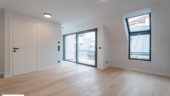 Expose Modernes Wohnen über den Dächern: Charmante 2-Zimmer-Dachgeschoßwohnung mit Terrasse