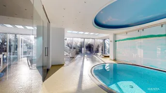 Expose Beeindruckende Architektur mit Indoor Pool Nähe Maurer Hauptplatz – The White Pearl