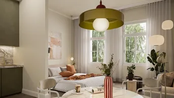 Expose Kleinod mit Stadtgarten | Studio im revitalisierten Biedermeierhaus