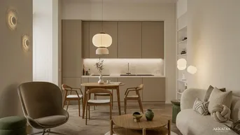 Expose Kleinod mit Stadtgarten | Lichtdurchflutete 3-Zimmer-Wohnung mit 2 Bädern &amp; Balkon