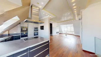 Expose Penthouse mit 360° Weitblick – Exklusives Wohnerlebnis im 4. Bezirk auf zwei Ebenen (inkl. 2 Stellplätzen)