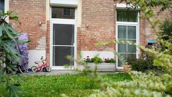 Expose Maisonette-Wohnung mit Terrasse &amp; Garten in zentraler Lage von Korneuburg – Wohnen im generalsanierten Backsteinbau