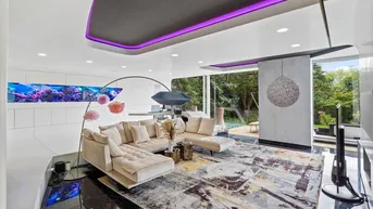 Expose Außergewöhnlich futuristische Architektur mit "WOW"-Effekt und Indoor Pool in Liesing – The White Pearl