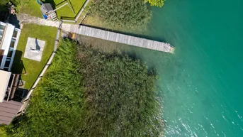Expose NATURE-HIDEAWAY am WÖRTHERSEE | 520m2 Bauland mit eigenem Steg, Bootsanleger, FREIZEITWOHNSITZ